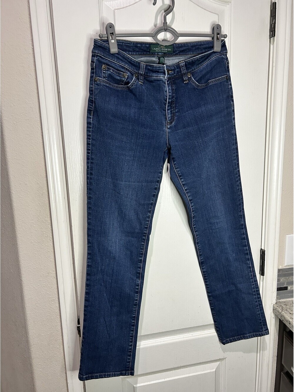 lauren ralph lauren modern straight curvy jeans Sz 6 Denim